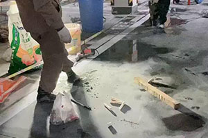 焦作地下车库堵漏施工视频